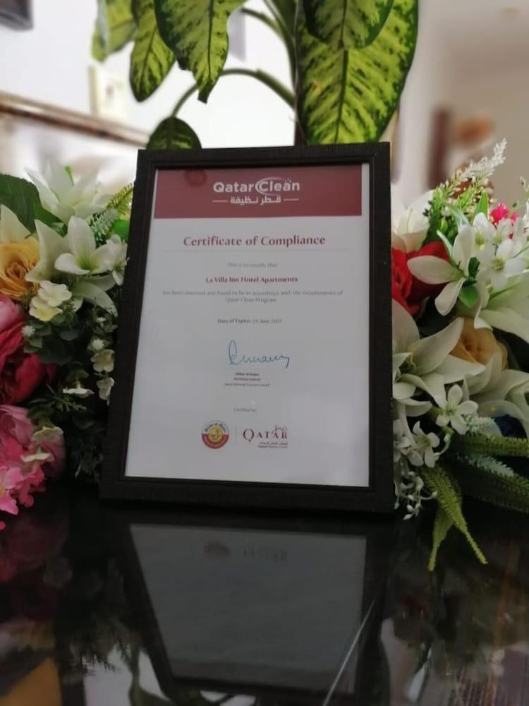 La Villa Inn Hotel Apartments Доха Екстериор снимка